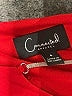 Connected Apparel Solid Red Cocktail Dress Size 4 - photo 7