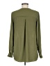 H&M 100% Polyester Green Long Sleeve Blouse Size 6 - photo 2