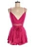 Lulus 100% Rayon Hearts Pink Romper Size M - photo 1