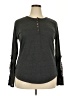 Unbranded Gray Long Sleeve Top Size 5X - photo 1