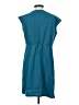 Sunhee Moon Solid Teal Casual Dress Size XS (0) - photo 2