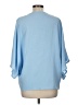 Shein Blue 3/4 Sleeve Blouse Size 8 - 10 - photo 2