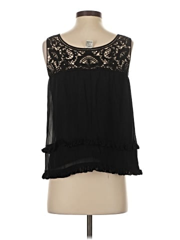 Studio M Sleeveless Silk Top (view 2)