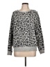 Grayson Threads Animal Print Gray Pullover Sweater Size L - photo 1