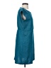 Sunhee Moon Solid Teal Casual Dress Size XS (0) - photo 4