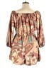 Shein Curve 100% Polyester Paisley Tan Romper Size 14 Plus (1) - photo 2