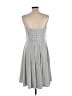 Maurices Stripes Gray Casual Dress Size L - photo 2