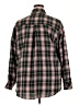 Unbranded 100% Polyester Plaid Green Long Sleeve Blouse Size XXL - photo 2