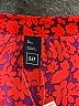 Gap 100% Polyester Print Red Casual Dress Size XL - photo 6