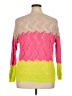 Unbranded 100% Polyester Color Block Pink Pullover Sweater Size XL - photo 2