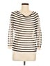 Les Copains Ivory Long Sleeve Top Size EU (IT) 42 / US 6 - photo 1