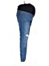 Isabel Maternity Color Block Blue Jeans Size 6 - photo 4