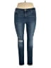 Ann Taylor LOFT Hearts Blue Jeans Size 10 - photo 1
