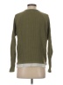 Pull&Bear Green Long Sleeve Top Size S - photo 2