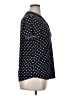 Diana Belle Polka Dots Black Short Sleeve Blouse Size XL - photo 4