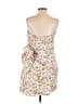 Tory Burch 100% Polyester Floral White Cocktail Dress Size 10 - photo 2