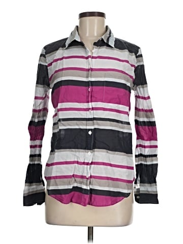 Ann Taylor Factory Long Sleeve Button-Down Shirt (view 1)