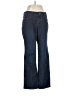 Christopher & Banks Chevron-herringbone Blue Jeans Size 4 - photo 1