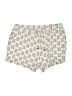 Splendid 100% Rayon Hearts Ivory Shorts Size XL - photo 1