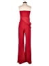 PrettyLittleThing Color Block Red Jumpsuit Size 2 - photo 2