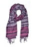 Unbranded 100% Polyester Chevron-herringbone Purple Scarf One size - photo 1