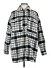 Universal Thread Plaid Gray Ivory Coat Size M - photo 1