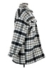 Universal Thread Plaid Gray Ivory Coat Size M - photo 4
