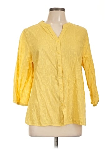 Chico's 3/4 Sleeve Blouse (view 1)