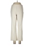 Ecru Solid Ivory Dress Pants Size L - photo 1