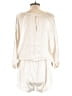 OVERLOVER Metallic Ivory Romper Size L - photo 2