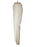 Ecru Solid Ivory Dress Pants Size L - photo 5