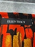 Ellen Tracy Graphic Teal Yellow Cocktail Dress Size XXS (estimated) - photo 7