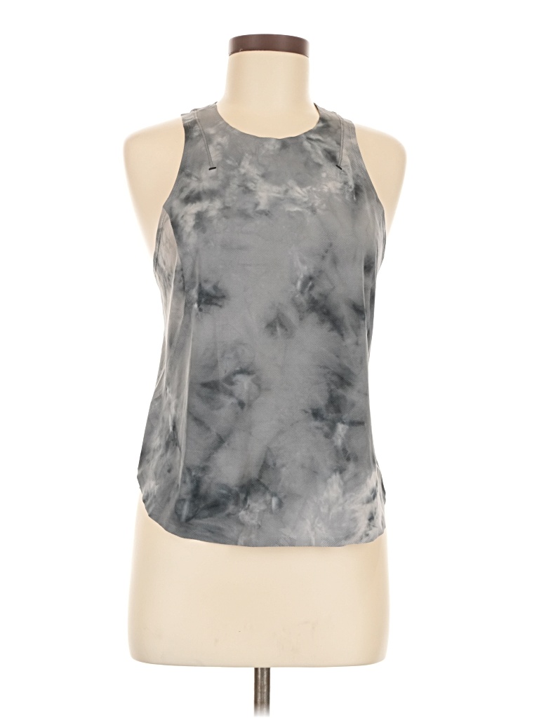 Pre-owned Lululemon Athletica Active Tank Top In Gray