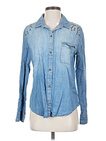 BDG Long Sleeve Button-Down Shirt (view 1)