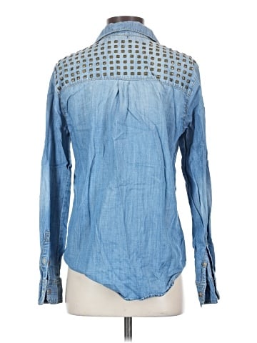 BDG Long Sleeve Button-Down Shirt (view 2)