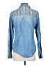 BDG Blue Long Sleeve Button-Down Shirt Size S - photo 2