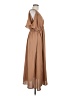 Shein 100% Polyester Tan Casual Dress Size 6 - photo 4