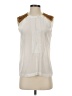 BCBGMAXAZRIA Ivory Sleeveless Blouse Size XXS - photo 1