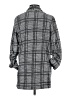 Max Studio Plaid Gray Coat Size S - photo 2