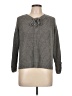 It's Our Time 100% Acrylic Houndstooth Gray Pullover Sweater Size L - photo 1