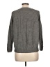 It's Our Time 100% Acrylic Houndstooth Gray Pullover Sweater Size L - photo 2