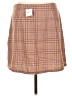 Cotton On Plaid Tan Casual Skirt Size L - photo 2