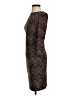 Veronica M. Chevron-herringbone Brown Cocktail Dress Size S - photo 5