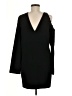 IRO 100% Polyester Solid Black Cocktail Dress Size EU (FR) 38 / US 6 - photo 2