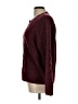 Elodie Solid Burgundy Pullover Sweater Size L - photo 5
