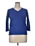 Karen Scott 100% Acrylic Blue Pullover Sweater Size XL (petite) - photo 1