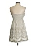 Express 100% Polyester Paisley Silver Cocktail Dress Size S - photo 2