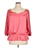 Spense 100% Polyester Pink 3/4 Sleeve Blouse Size XL - photo 1