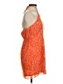 Wild Fable 100% Polyester Paisley Orange Cocktail Dress Size S - photo 4