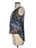 Renee C. 100% Rayon Blue Sleeveless Blouse Size XS - photo 5